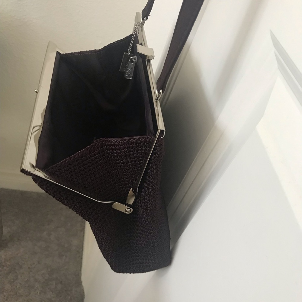 The Sak Burgundy Crochet Handbag - Picture 4 of 4